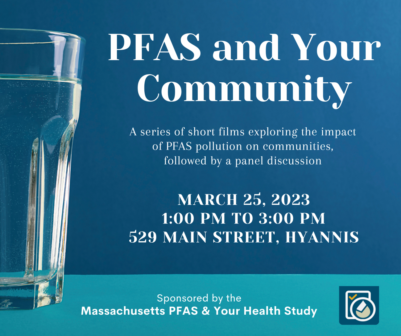 PFAS and Your Community: Film screening and panel discussion