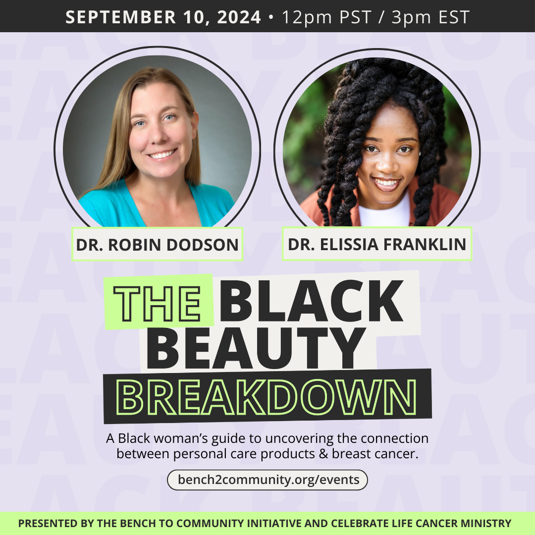 Black Beauty Breakdown graphic featuring Silent Spring's Robin Dodson and Elissia Franklin