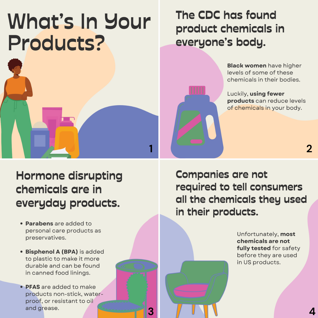 social media influence post about endocrine disruptors